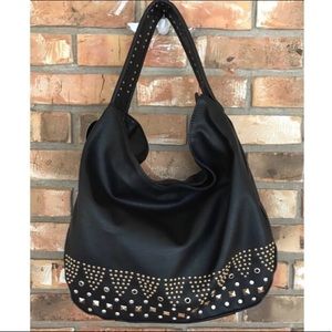 Imoshion Women’s Black Beaded Handbag
